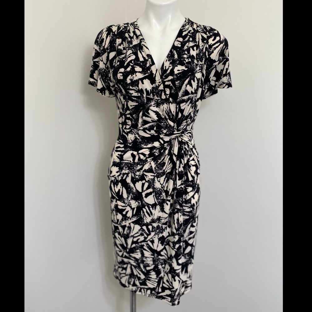 Lauren Ralph Lauren abstract dress size 6